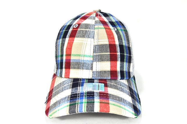 PL-02 PLAID RED/BEIGE/NAVY/L.GREY MESH